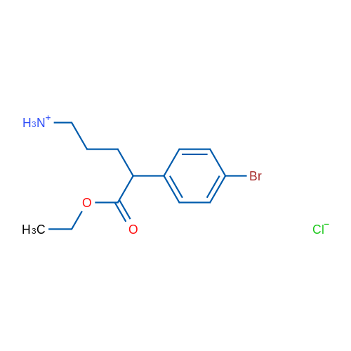 4-(4-Bromophenyl)-5-ethoxy-5-oxopentan-1-aminium chloride 1g