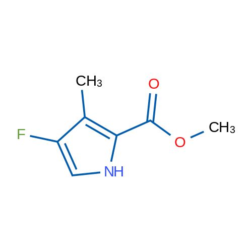 Methyl 4-fluoro-3-methyl-1H-pyrrole-2-carboxylate 1g