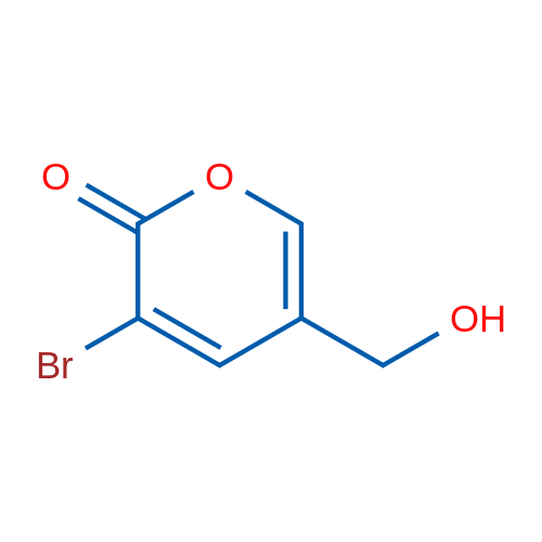 3-Bromo-5-(hydroxymethyl)-2H-pyran-2-one 1g