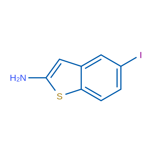 5-Iodobenzo[b]thiophen-2-amine 1g