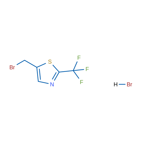 5-(Bromomethyl)-2-(trifluoromethyl)thiazole hydrobromide 1g