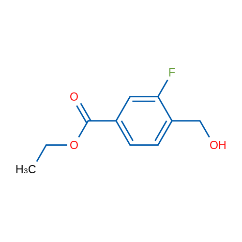 Ethyl 3-fluoro-4-(hydroxymethyl)benzoate 5g