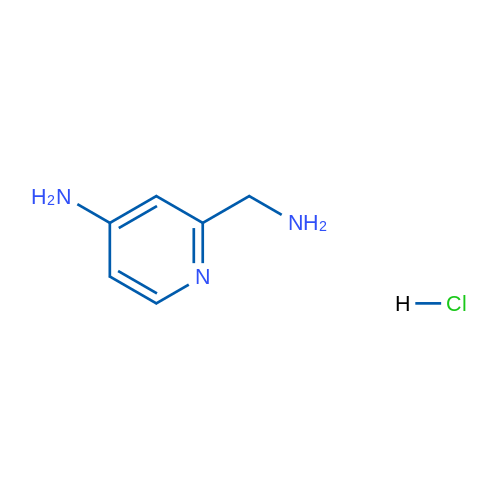 2-(Aminomethyl)pyridin-4-amine hydrochloride 1g