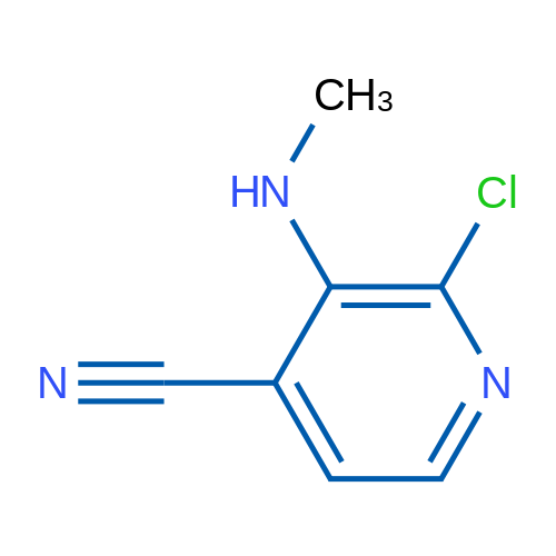 2-Chloro-3-(methylamino)isonicotinonitrile 1g