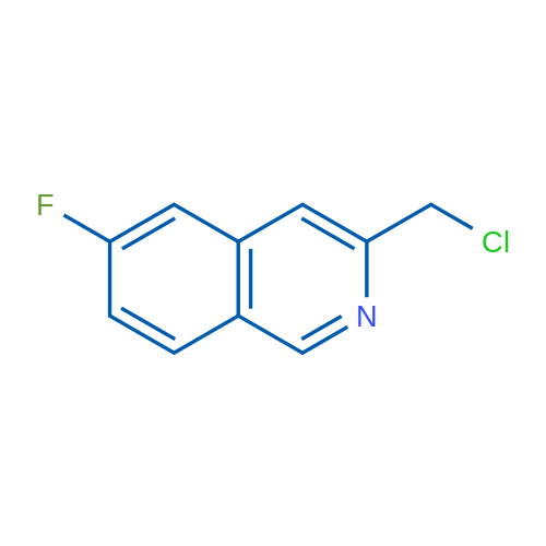 3-(Chloromethyl)-6-fluoroisoquinoline 1g