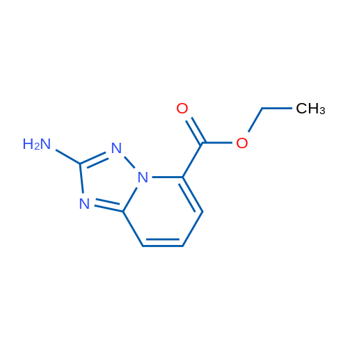 Ethyl 2-amino-[1,2,4]triazolo[1,5-a]pyridine-5-carboxylate 1g