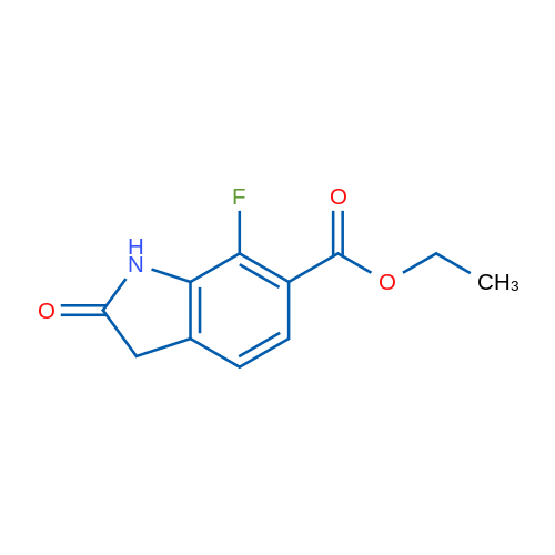 Ethyl 7-fluoro-2-oxoindoline-6-carboxylate 1g
