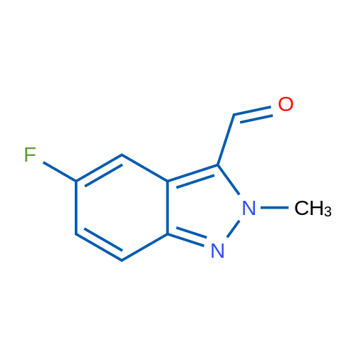 5-Fluoro-2-methyl-2H-indazole-3-carbaldehyde 1g