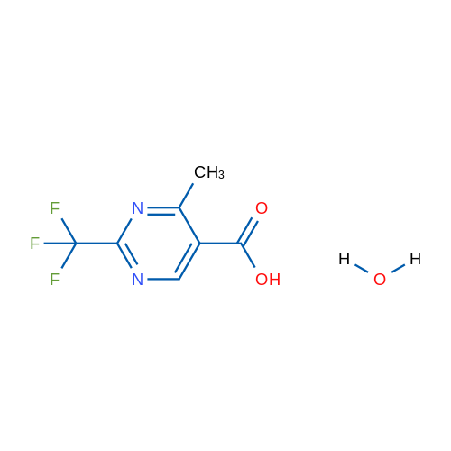 4-Methyl-2-(trifluoromethyl)pyrimidine-5-carboxylic acid hydrate 5g