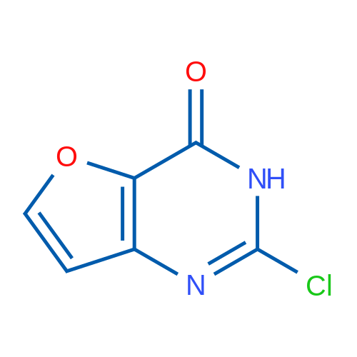 2-Chlorofuro[3,2-d]pyrimidin-4(3H)-one 1g