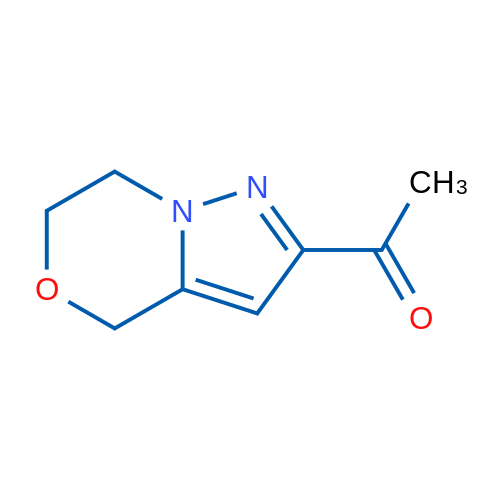 1-(6,7-Dihydro-4H-pyrazolo[5,1-c][1,4]oxazin-2-yl)ethanone 1g