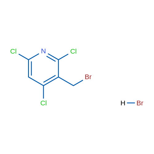 3-(Bromomethyl)-2,4,6-trichloropyridine hydrobromide 1g