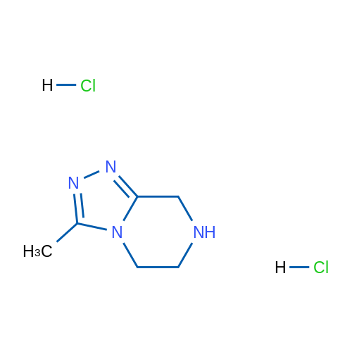 3-Methyl-5,6,7,8-tetrahydro-[1,2,4]triazolo[4,3-a]pyrazine dihydrochloride 1g