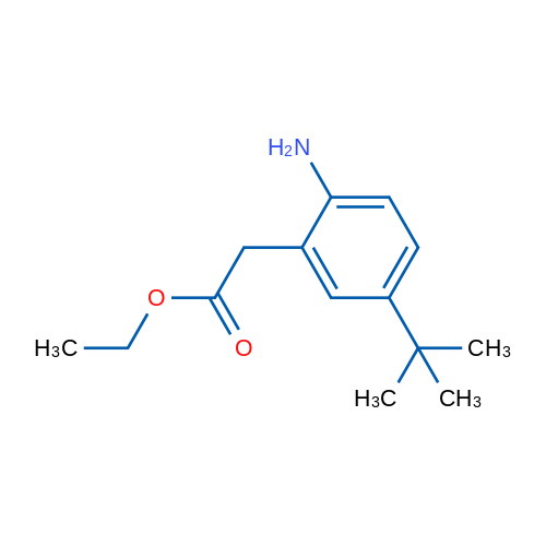 Ethyl 2-(2-amino-5-(tert-butyl)phenyl)acetate 1g