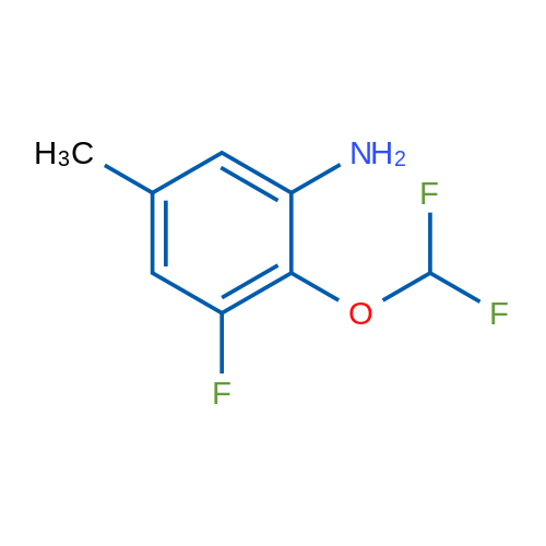 2-(Difluoromethoxy)-3-fluoro-5-methylaniline 1g