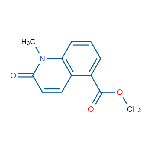 Methyl 1-methyl-2-oxo-1,2-dihydroquinoline-5-carboxylate 1g