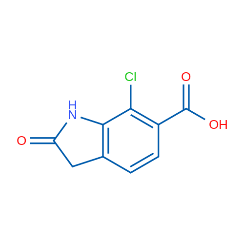 7-Chloro-2-oxoindoline-6-carboxylic acid 1g