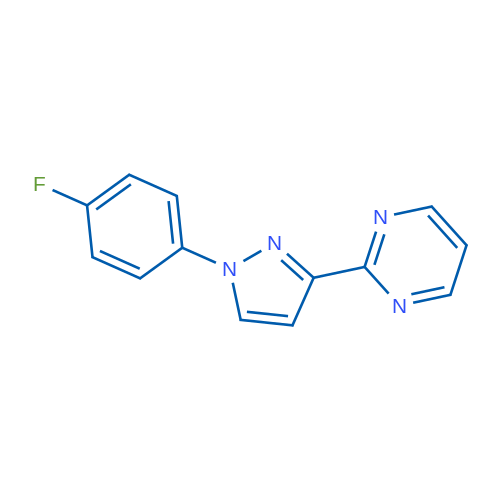 2-(1-(4-Fluorophenyl)-1H-pyrazol-3-yl)pyrimidine 1g