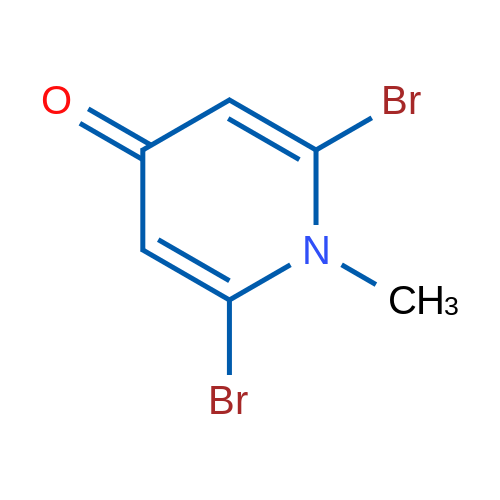 2,6-Dibromo-1-methylpyridin-4(1H)-one 1g