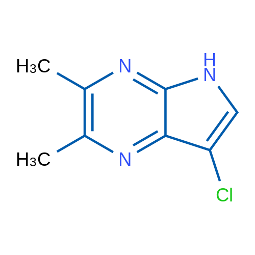 7-Chloro-2,3-dimethyl-5H-pyrrolo[2,3-b]pyrazine 1g