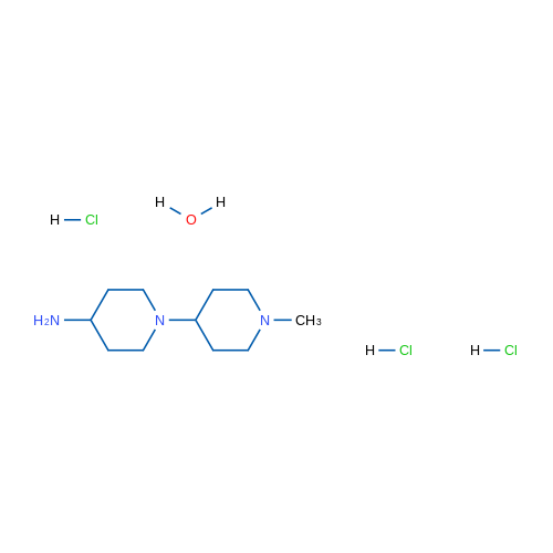 1'-Methyl-[1,4'-bipiperidin]-4-amine trihydrochloride hydrate 5g