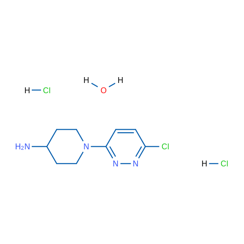 1-(6-Chloropyridazin-3-yl)piperidin-4-amine dihydrochloride hydrate 1g
