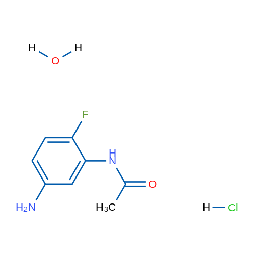 N-(5-Amino-2-fluorophenyl)acetamide hydrochloride hydrate 1g