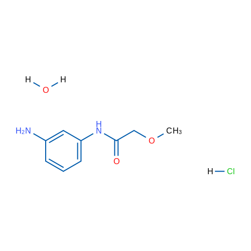 N-(3-Aminophenyl)-2-methoxyacetamide hydrochloride hydrate 1g