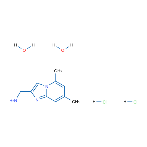 (5,7-Dimethylimidazo[1,2-a]pyridin-2-yl)methanamine dihydrochloride dihydrate 1g
