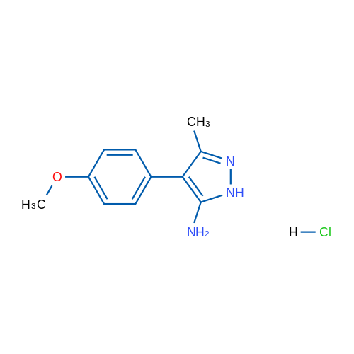 4-(4-Methoxyphenyl)-3-methyl-1H-pyrazol-5-amine hydrochloride 1g