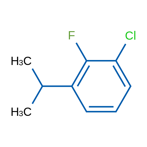 1-Chloro-2-fluoro-3-isopropylbenzene 1g