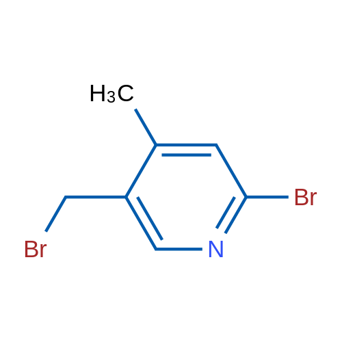 2-Bromo-5-(bromomethyl)-4-methylpyridine 1g