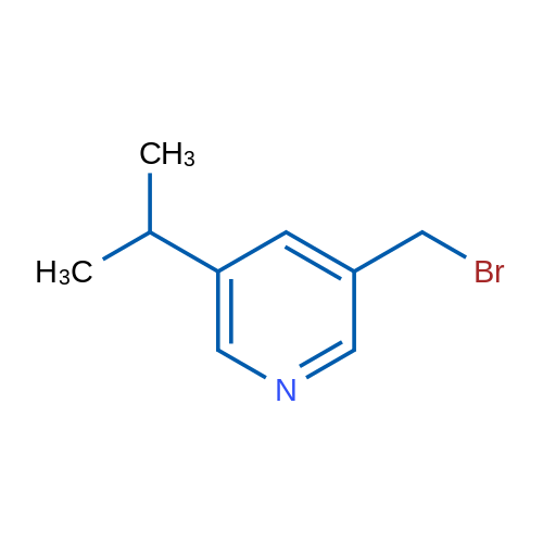 3-(Bromomethyl)-5-isopropylpyridine 1g