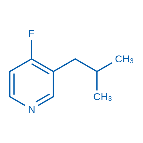 4-Fluoro-3-isobutylpyridine 1g