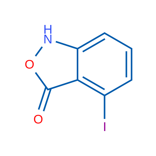 4-Iodobenzo[c]isoxazol-3(1H)-one 1g