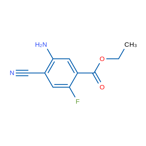 Ethyl 5-amino-4-cyano-2-fluorobenzoate 1g