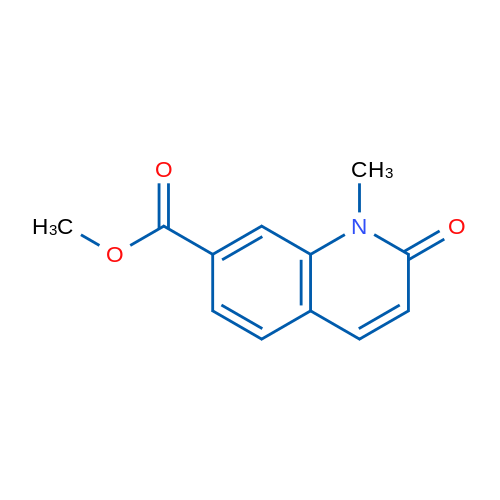Methyl 1-methyl-2-oxo-1,2-dihydroquinoline-7-carboxylate 1g