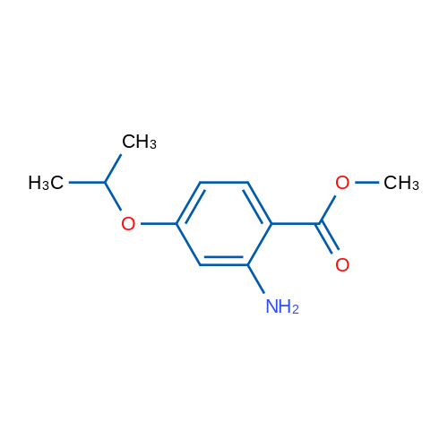 Methyl 2-amino-4-isopropoxybenzoate 1g