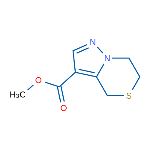 Methyl 6,7-dihydro-4H-pyrazolo[5,1-c][1,4]thiazine-3-carboxylate 1g