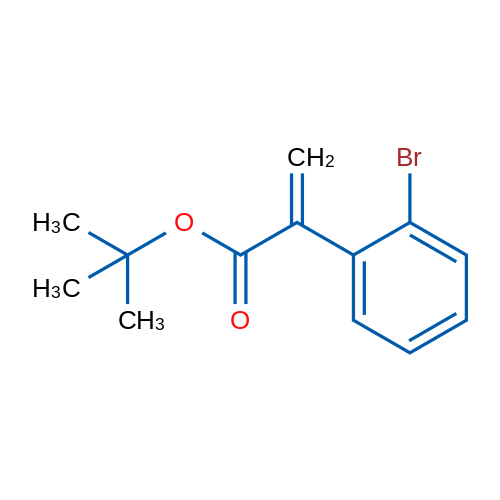 tert-Butyl 2-(2-bromophenyl)acrylate 1g