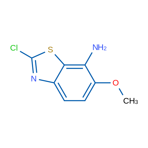 2-Chloro-6-methoxybenzo[d]thiazol-7-amine 1g