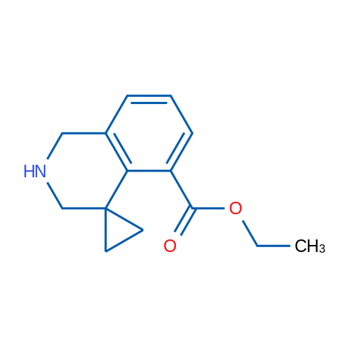 Ethyl 2',3'-dihydro-1'H-spiro[cyclopropane-1,4'-isoquinoline]-5'-carboxylate 1g