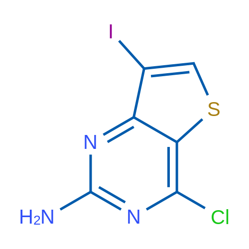 4-Chloro-7-iodothieno[3,2-d]pyrimidin-2-amine 1g