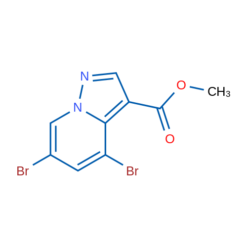 Methyl 4,6-dibromopyrazolo[1,5-a]pyridine-3-carboxylate 1g