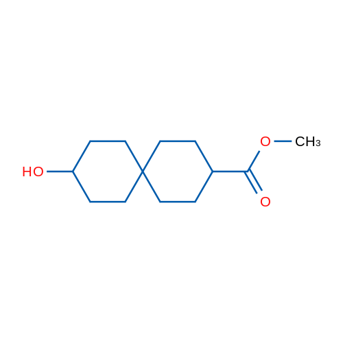 Methyl 9-hydroxyspiro[5.5]undecane-3-carboxylate 250mg