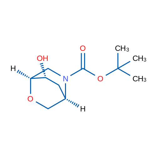 tert-Butyl (1S,4R,7R)-rel-7-hydroxy-2-oxa-5-azabicyclo[2.2.2]octane-5-carboxylate 250mg