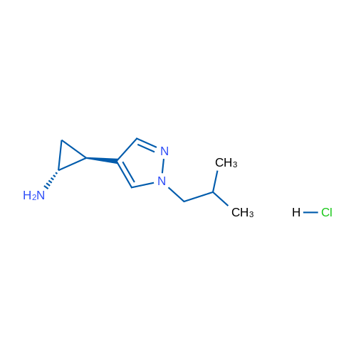 (1R,2S)-2-[1-(2-methylpropyl)-1H-pyrazol-4-yl]cyclopropan-1-amine hydrochloride 1g