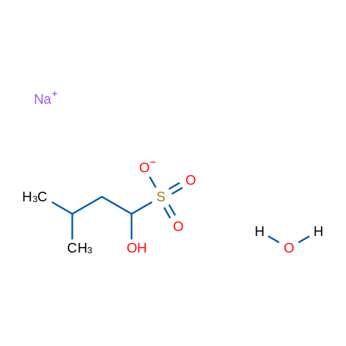 sodium 1-hydroxy-3-methylbutane-1-sulfonate hydrate 1g