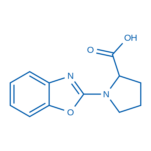 1-(1,3-benzoxazol-2-yl)pyrrolidine-2-carboxylic acid 1g