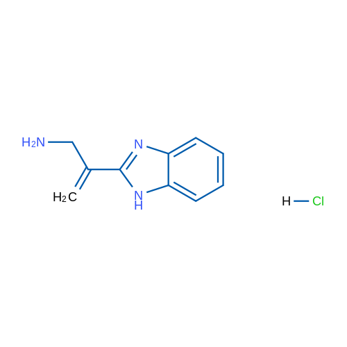 [2-(1H-benzimidazol-2-yl)prop-2-en-1-yl]amine hydrochloride 1g